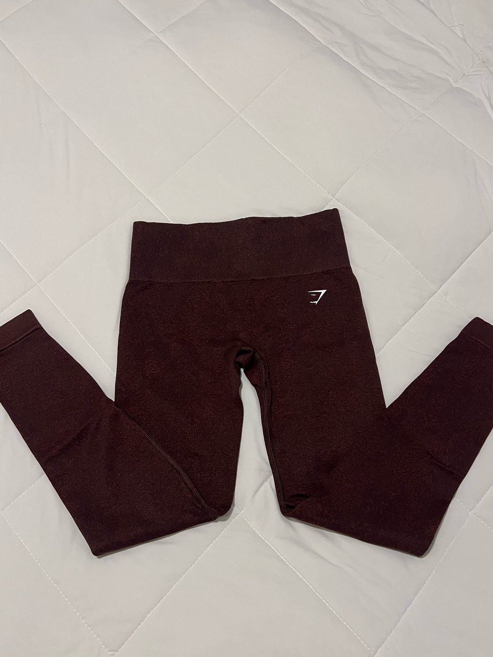 Gymshark Woman’s Seamless High-Waist Leggings - Burgundy